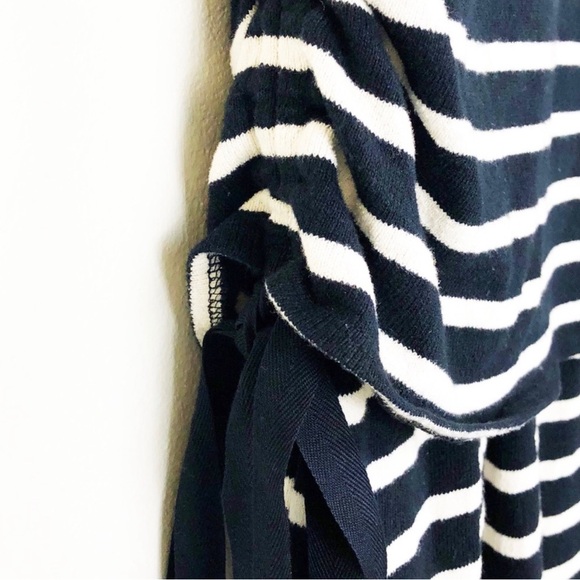 Derek Lam 10 Crosby Striped Black and White Dress Medium - Picture 9 of 10